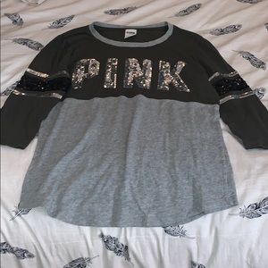 Victoria secret PINK quarter sleeve